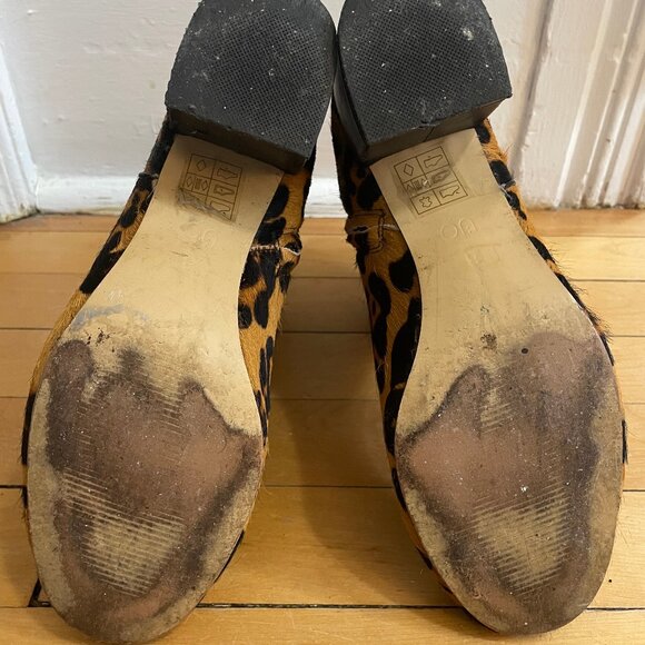 Faux Hair Ankle Boots - Picture 5 of 7